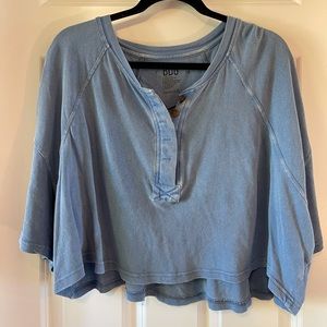 BDG cropped Henley shirt
